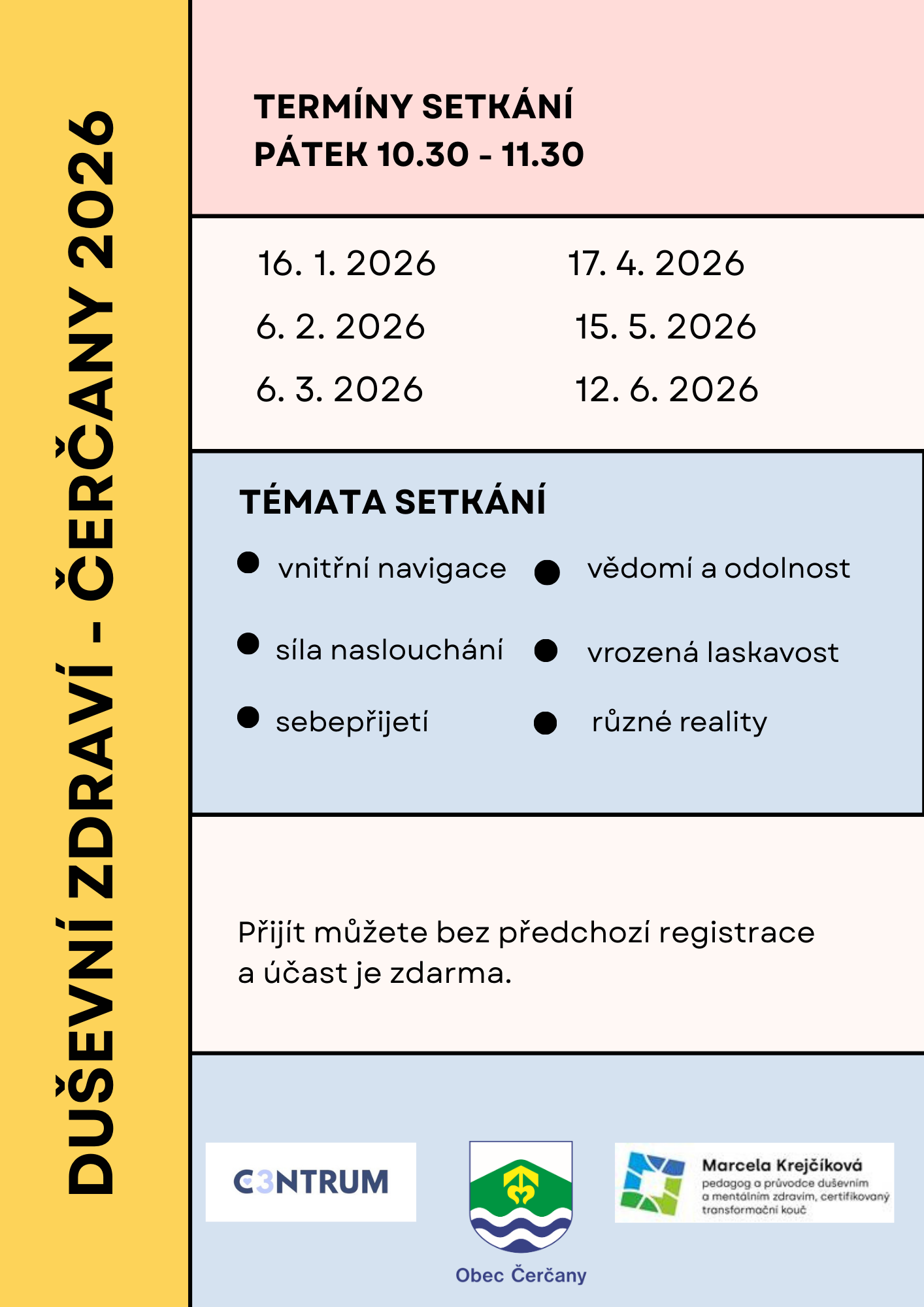 DUŠEVNÍ ZDRAVÍ - ZADNÍ STRANA